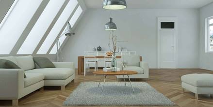 Bei skandinavischem Wohnstil ist weniger mehr: Dezente Farbgebung und schlichtes Design erobern die Einrichtungswelt.