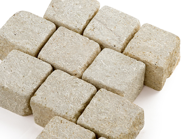 Pflastersteine Kalkstein Royal Beige 10x10x8 cm