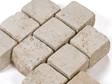 Pflastersteine Travertin Medium 10x10x8 cm