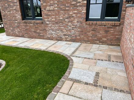 Girona Antique Weg am Haus