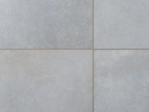 Fliesen in Betonoptik Pure Clay mit Fugen aus der Nähe