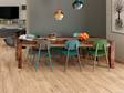 Essecke mit Holzoptik-Fliesen Scandi Oak