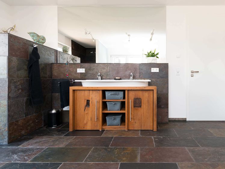 Schieferfliese Peacock Multicolor Stonenaturelle Natursteine