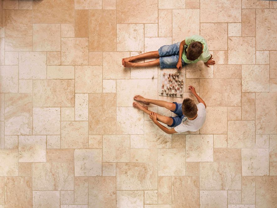 travertin fliesen stonenaturelle traumhafte natursteinboden