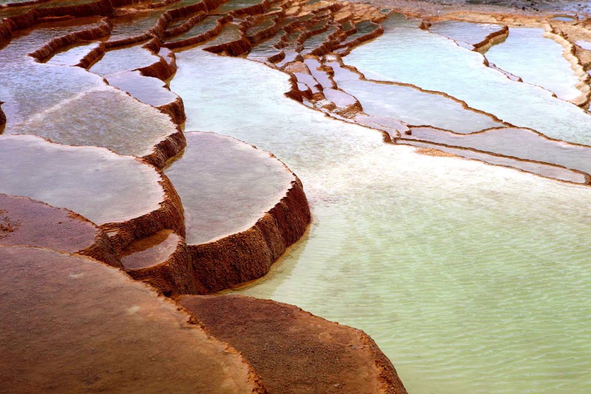 Rote Travertinterrassen Badab e Surt