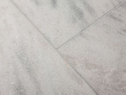 Marmor-Fliesen Calacatta, Nahaufnahme Fuge