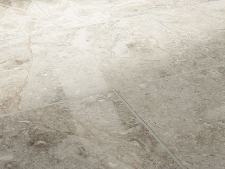 Marmor-Fliesen Silver Shadow, Froschperspektive