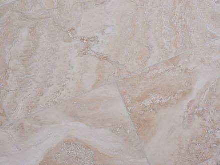 Travertin-Fliesen Vanilla Rustica Detailaufnahme