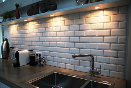 Casa1 Metrofliesen blanco mate