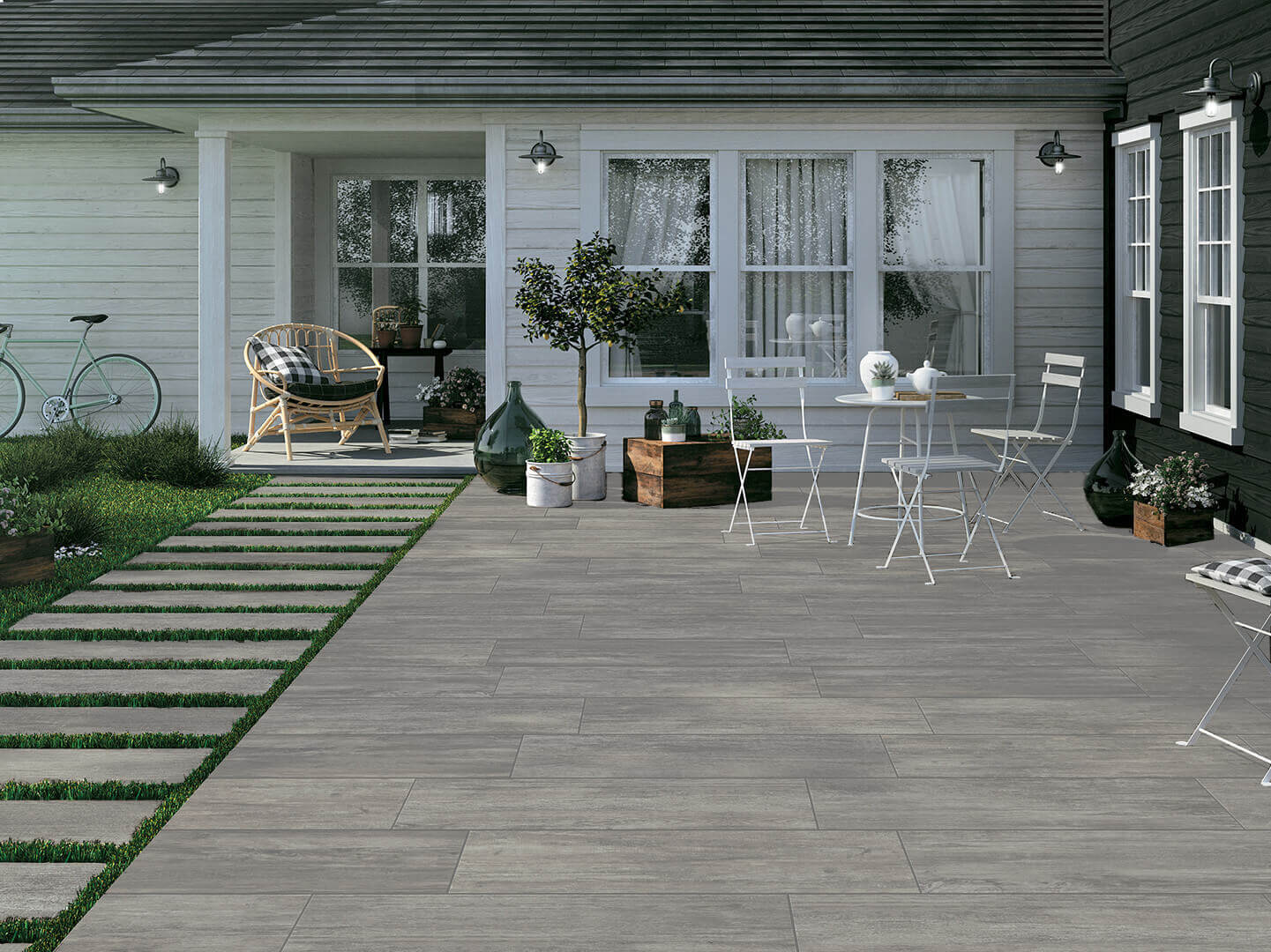 Terrassenplatten In Holzoptik Nordic Oak
