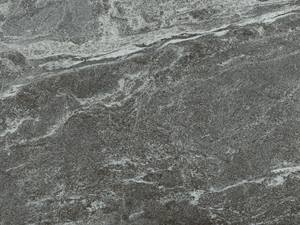 Weiße Körnung auf grauem Grundton Granitoptik-Fliesen Dolomit Black, nah