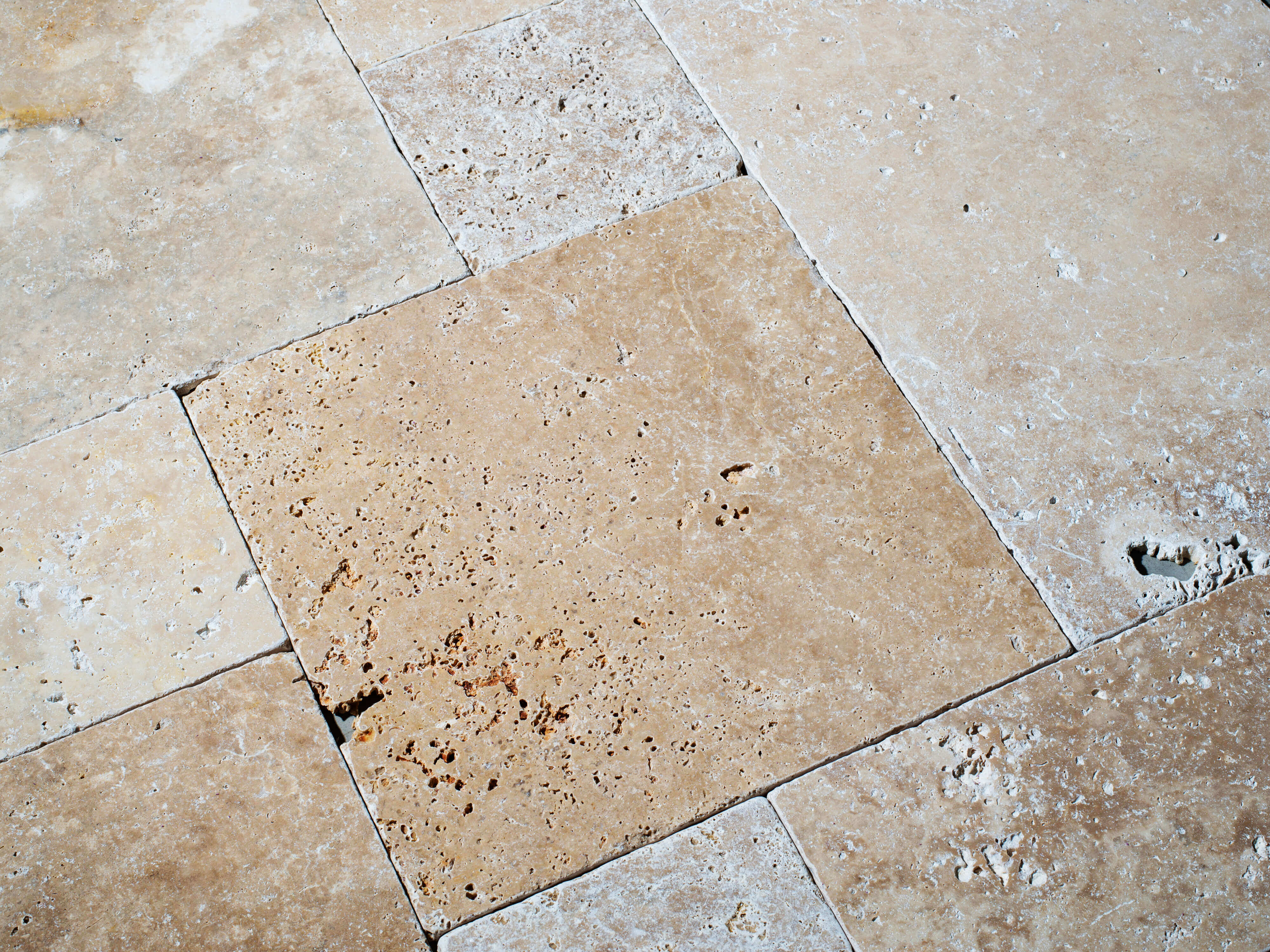 Travertinfliese Classic Country | stonenaturelle Steinböden