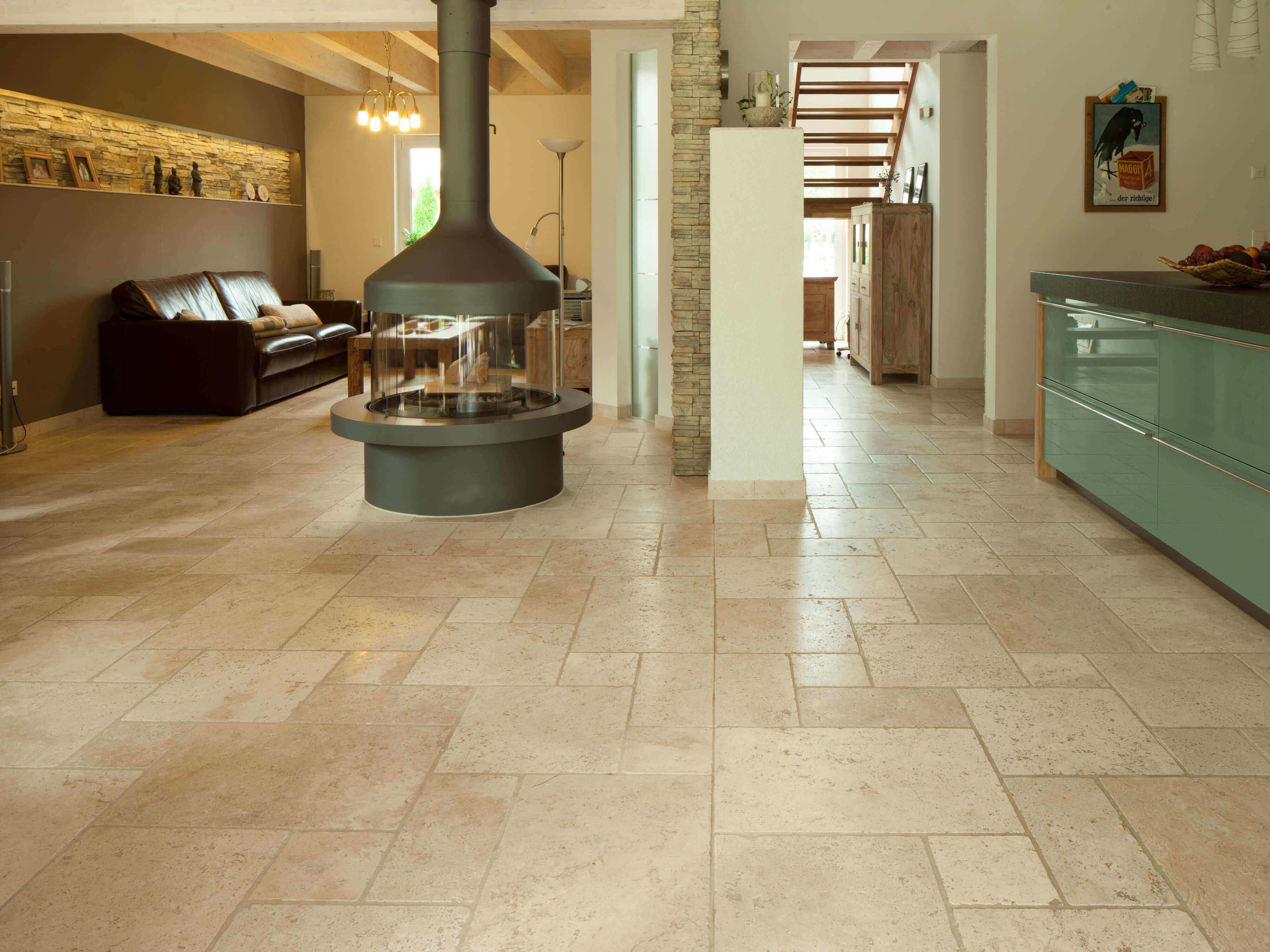 Travertinfliese Light Stonenaturelle Traumhafte Natursteine